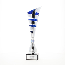Majorca Cup Silver/Blue 320mm