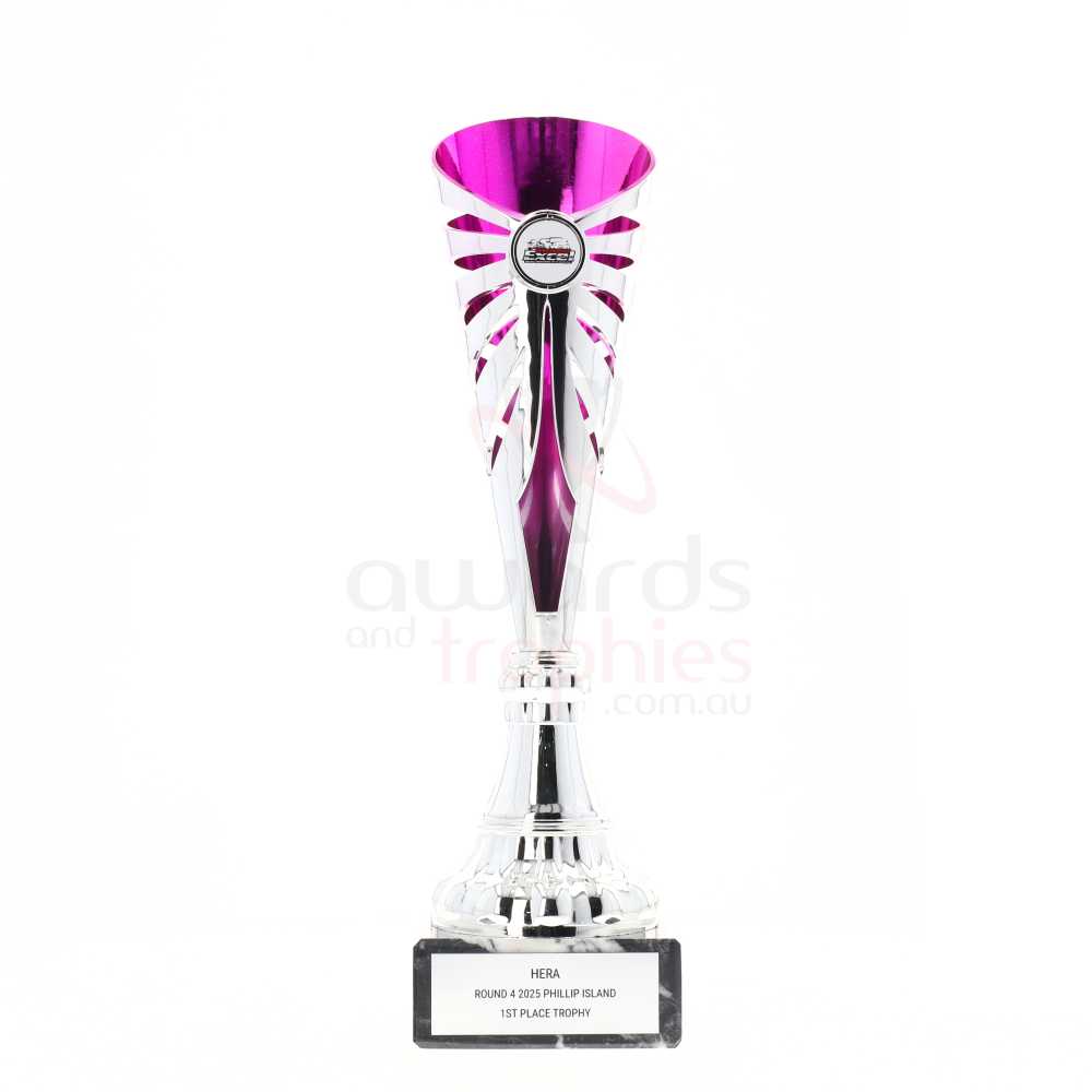 Aura Cup Pink/Silver 360mm 