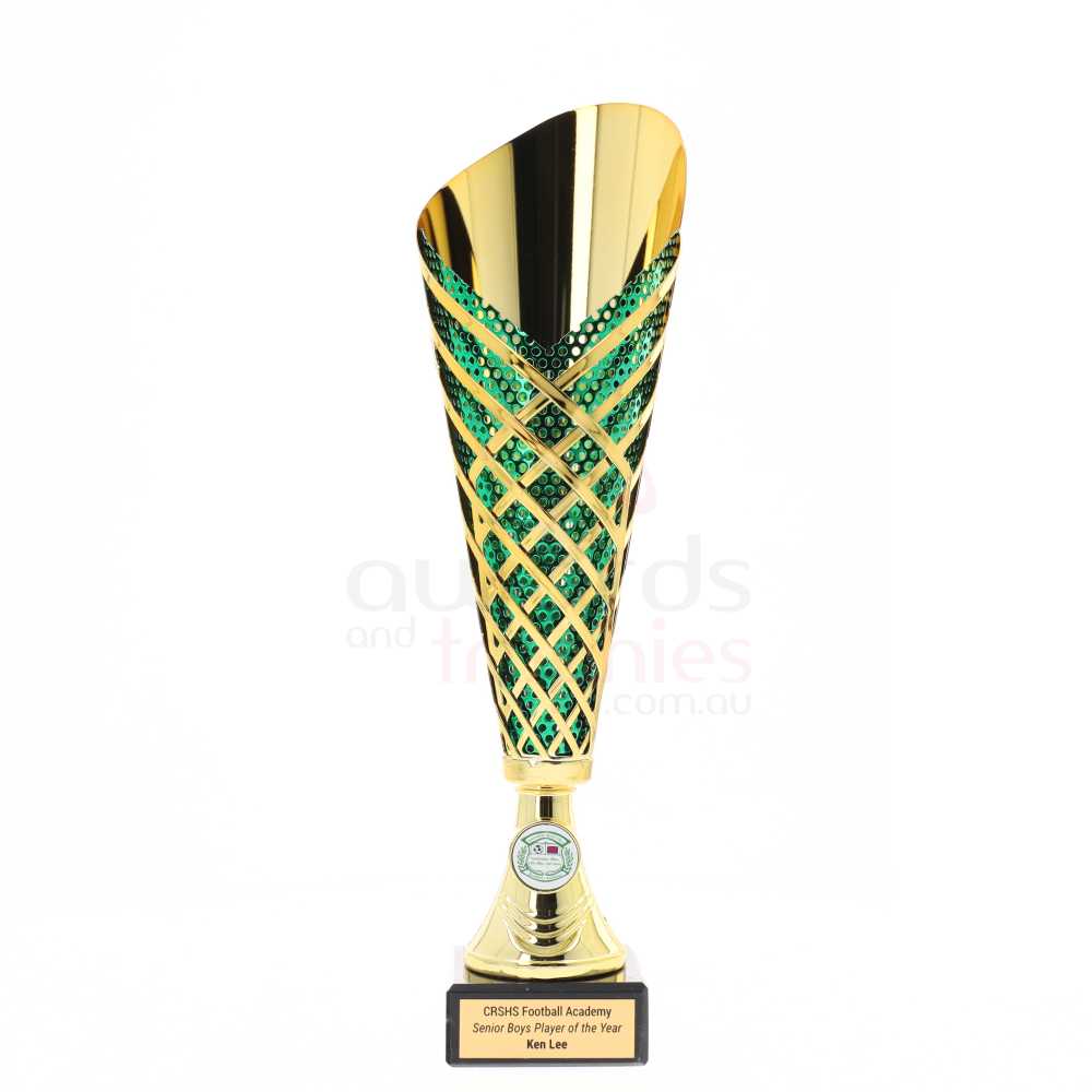 Marvellon Cup Green/Gold 380mm