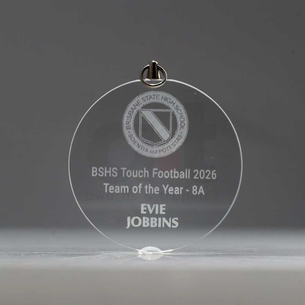 Glass Medal Circle