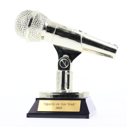 Microphone Figurine 150mm