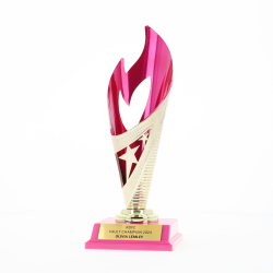 Flame Cup Pink/Gold 220mm