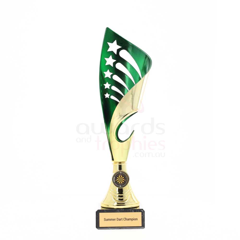Olympia Cup - Gold/Green 335mm