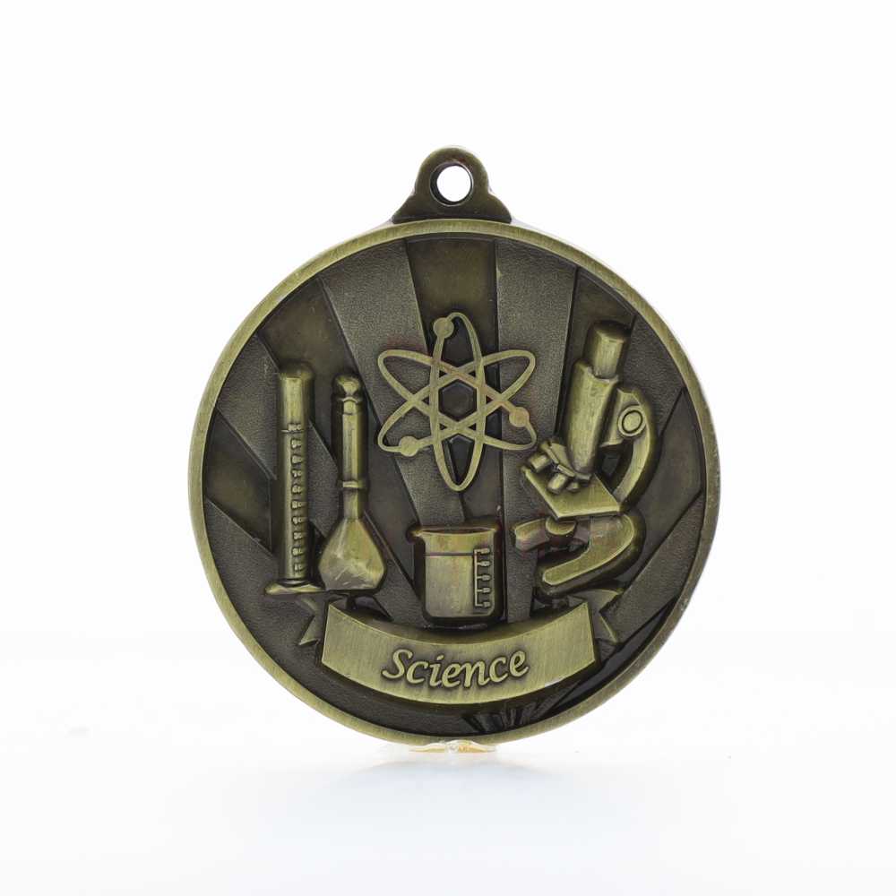 Sunrise Science Medal 50mm Gold