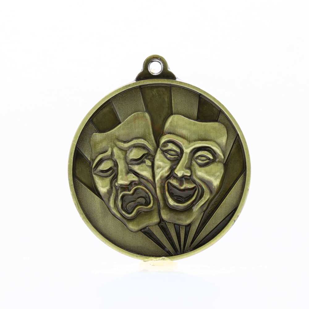 Sunrise Drama Medal 50mm Gold