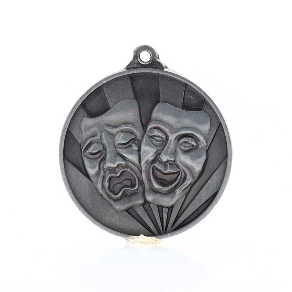 Sunrise Drama Medal 50mm Silver