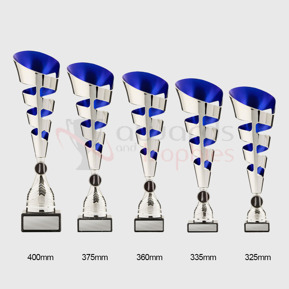Majorca Cup Silver/Blue 320mm