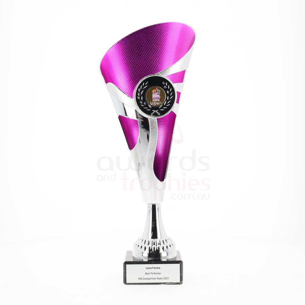 Ibiza Cup Silver/Purple 335mm