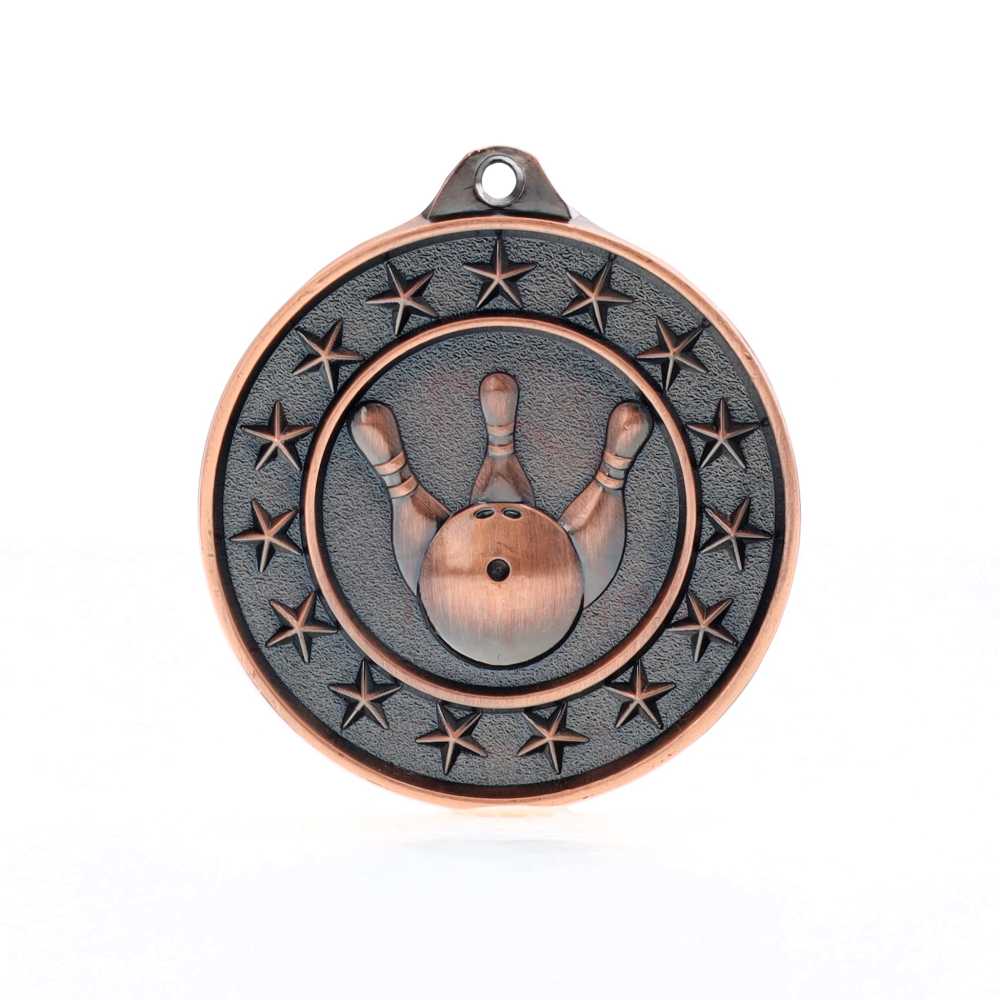 Tenpin Starry Medal Bronze 50mm