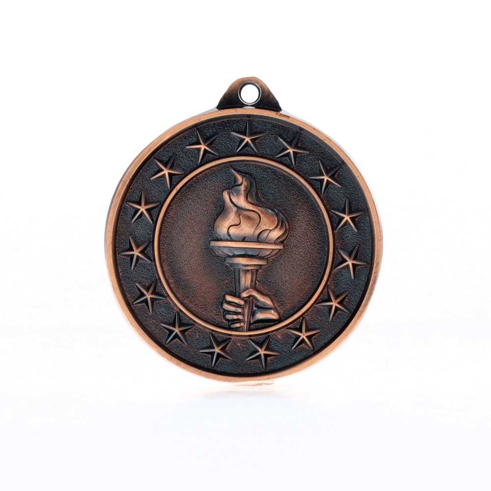 Victory Starry Medal Bronze 50mm