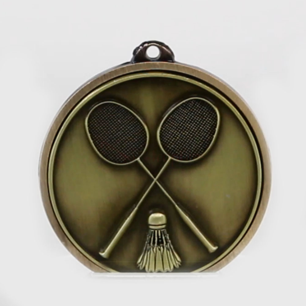 Triumph Badminton Medal 55mm Gold