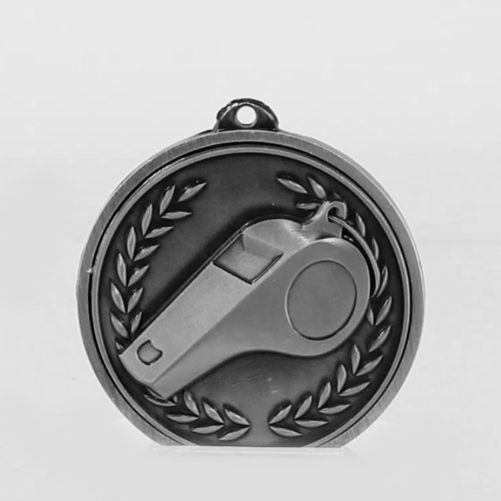 Triumph Whistle Medal 55mm Silver