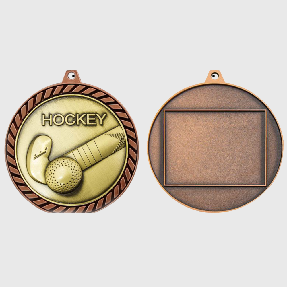 Venture Hockey Medal Bronze 60mm