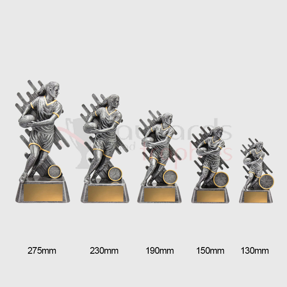 Zoom Series Rugby Female 130mm