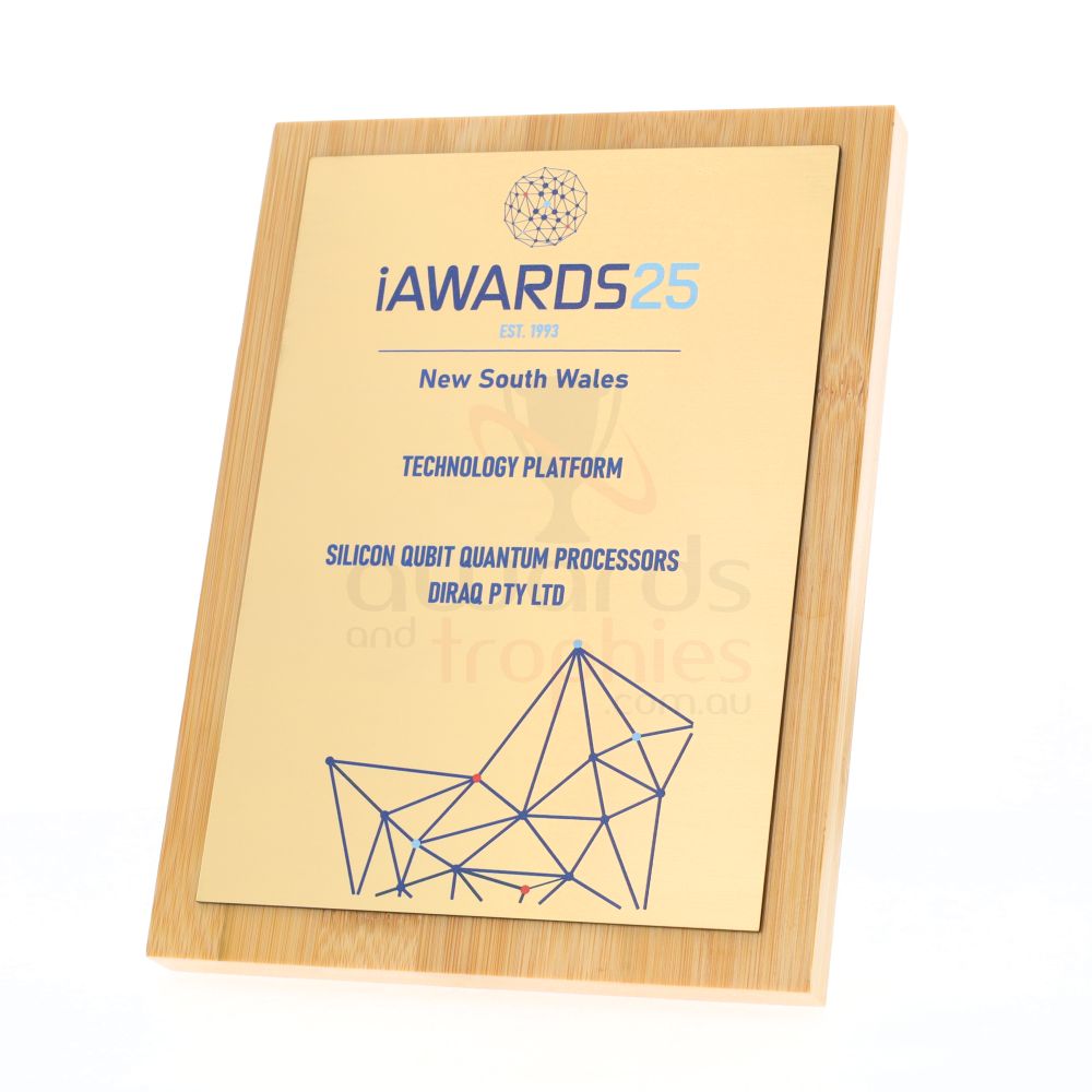 Bamboo Eco Mod Plaque 200mm