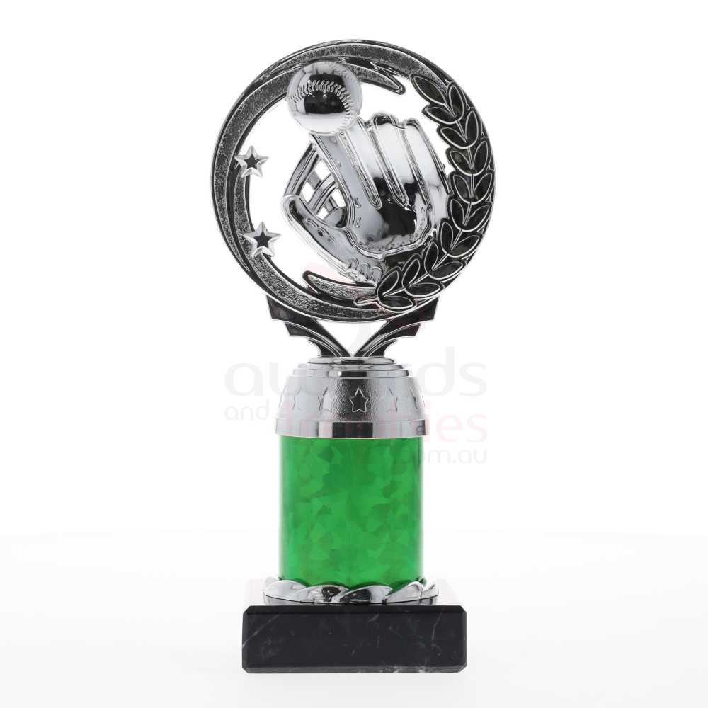 Baseball Torch Silver/Green 185mm