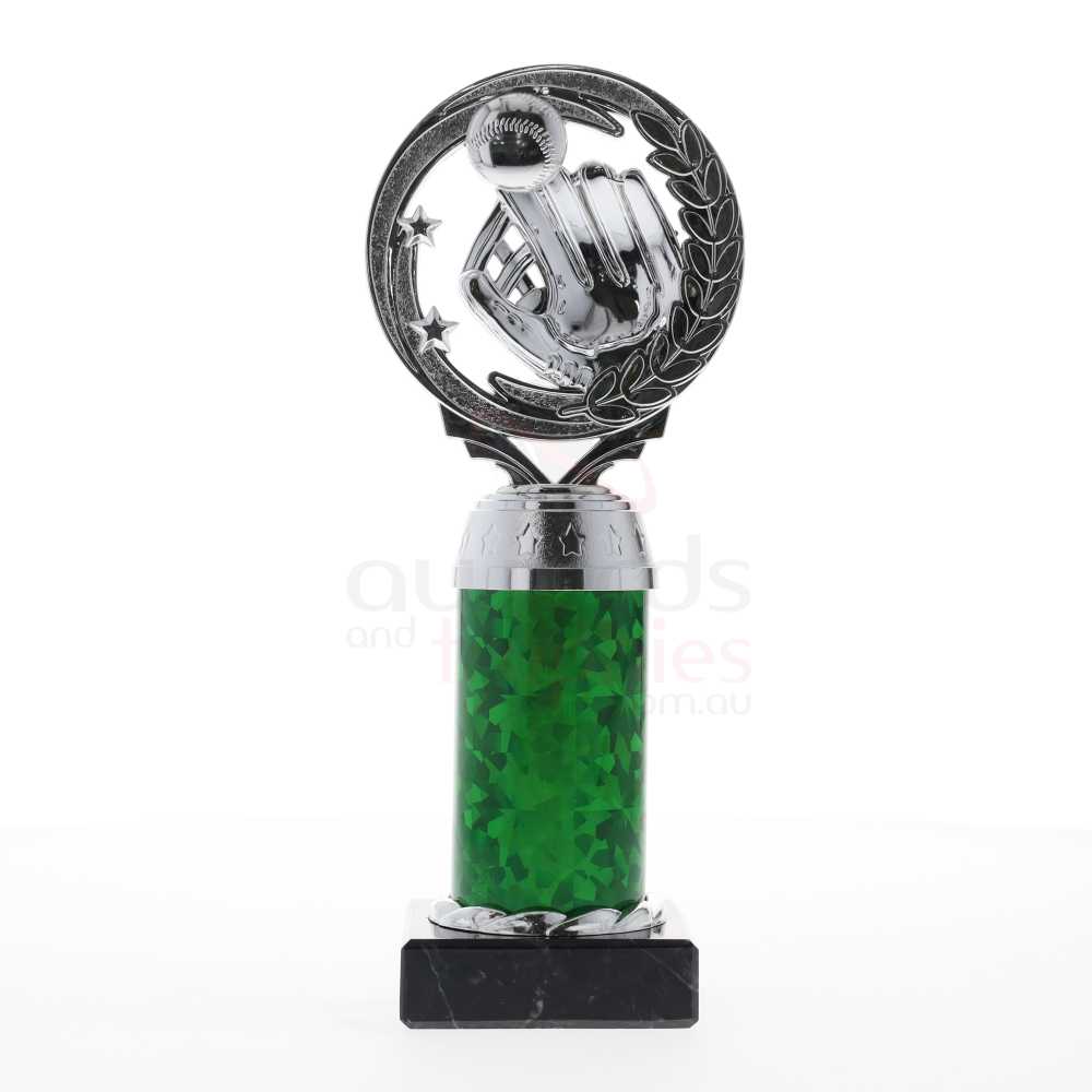 Baseball Torch Silver/Green 210mm