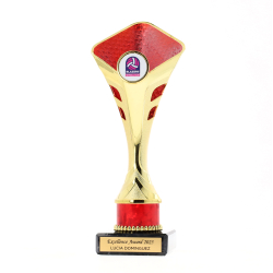 Verbier Cup 220mm - Gold/Red