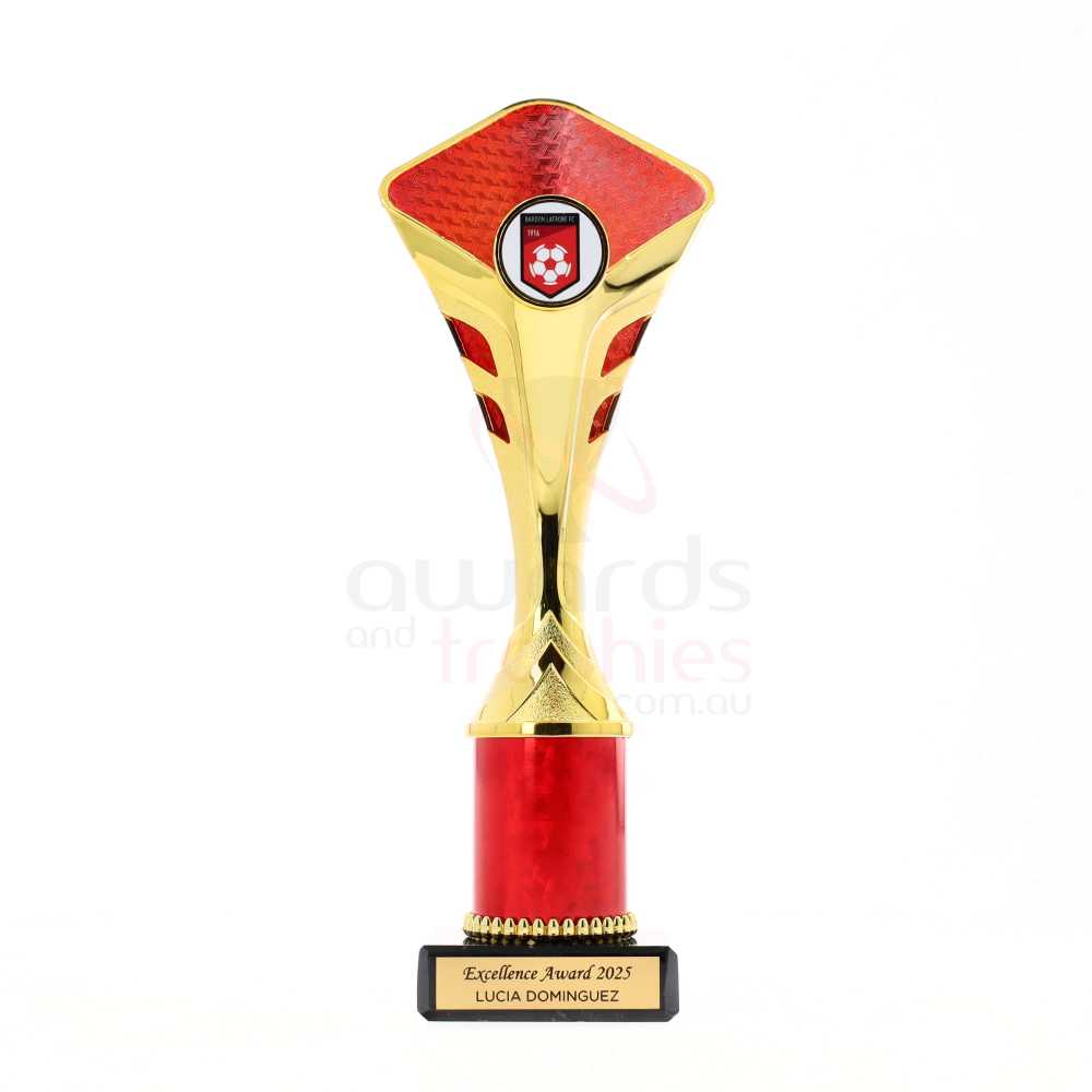 Verbier Cup 245mm - Gold/Red