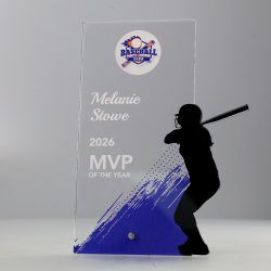 Silhouette Series 155mm - Baseball Female