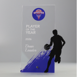 Silhouette Series 155mm - Basketball Male