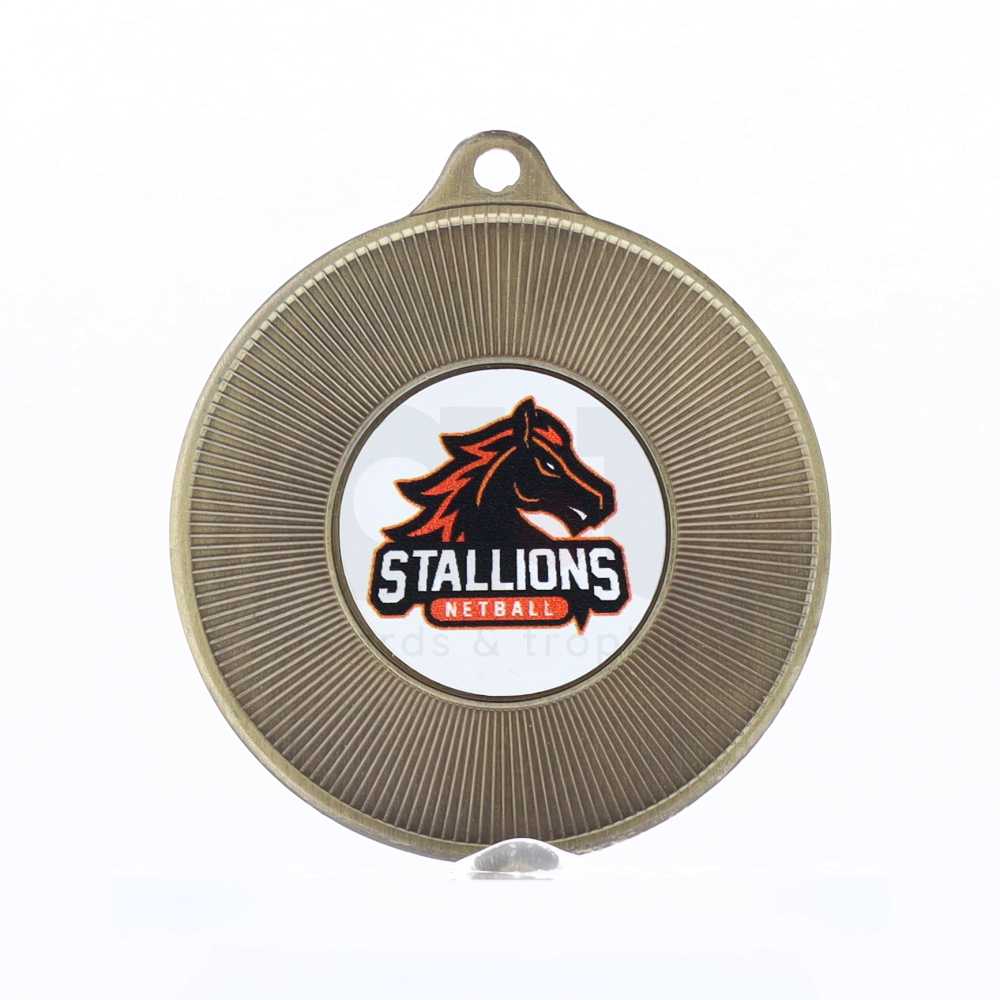 Universal Medal Gold 50mm - Personalised