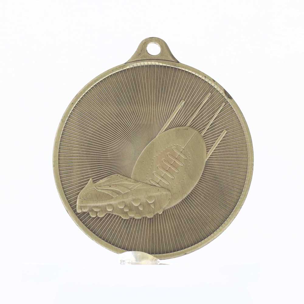 Universal Medal Gold 50mm - Aussie Rules