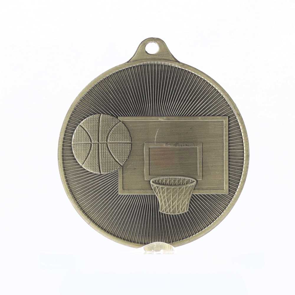 Universal Medal Gold 50mm - Basketball