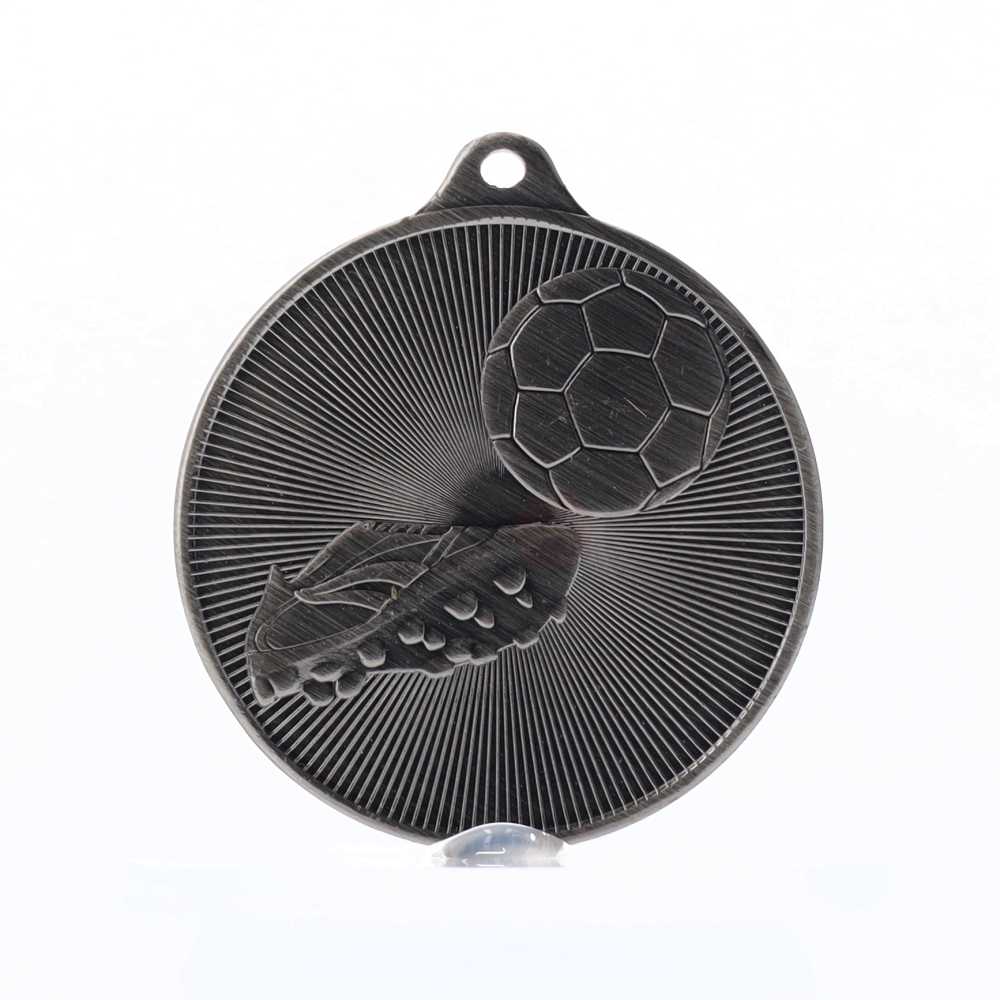 Universal Medal Silver 50mm - Football