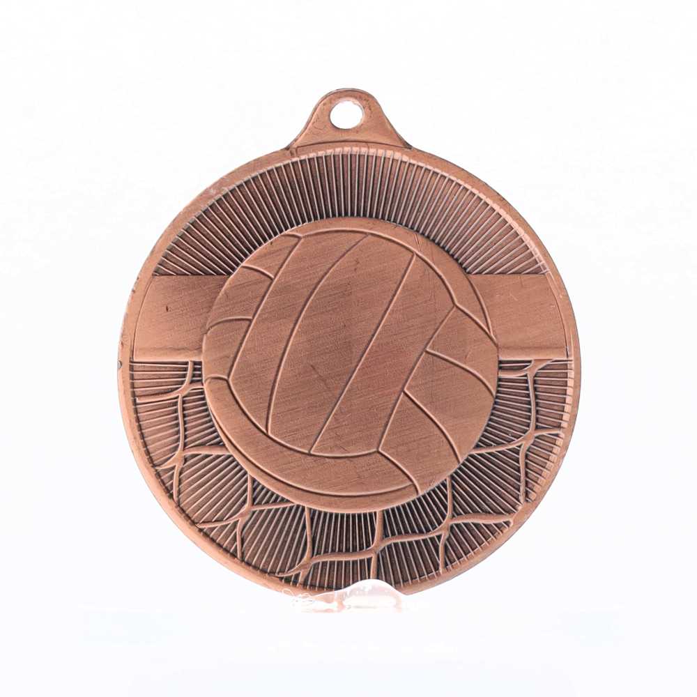 Universal Medal Bronze 50mm - Volleyball