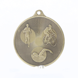 Universal Medal Gold 50mm - Triathlon