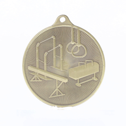 Universal Medal Gold 50mm - Gymnastics