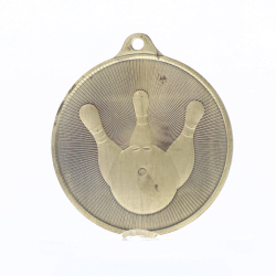 Universal Medal Gold 50mm - Tenpin