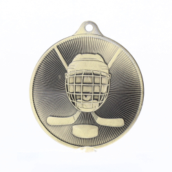 Universal Medal Gold 50mm - Ice Hockey