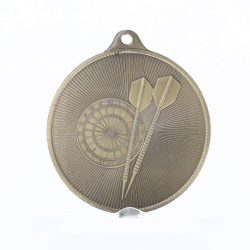Universal Medal Gold 50mm - Darts