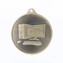 Universal Medal Gold 50mm - Computers