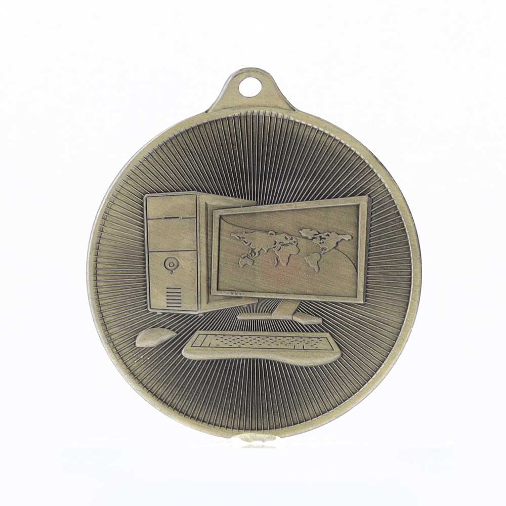 Universal Medal Gold 50mm - Computers