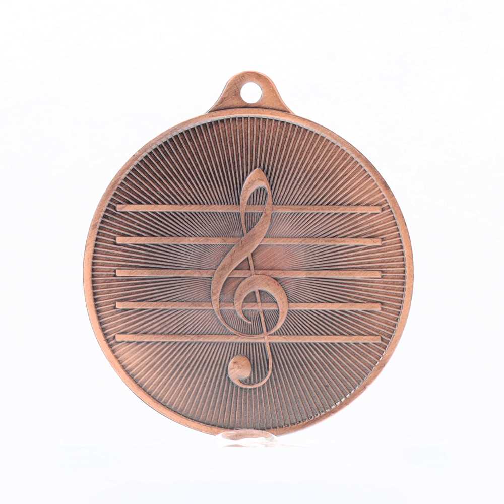 Universal Medal Bronze 50mm - Music