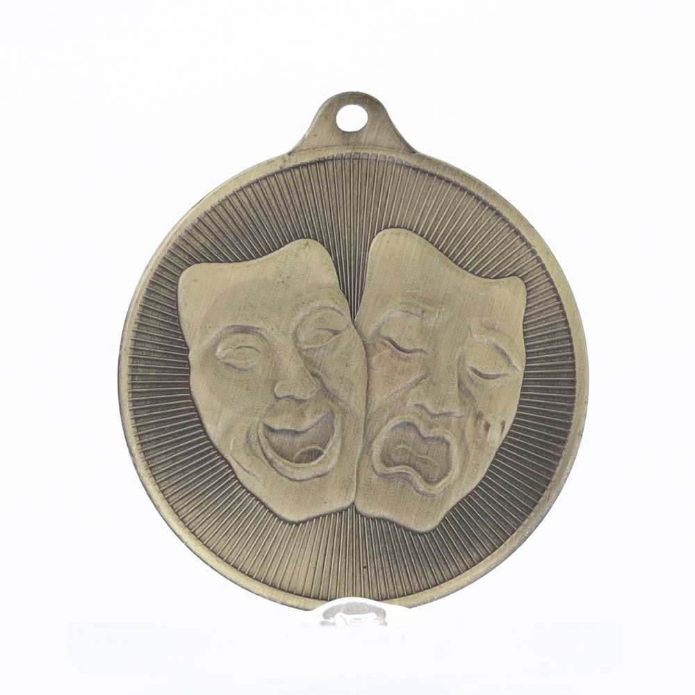 Universal Medal Gold 50mm - Drama