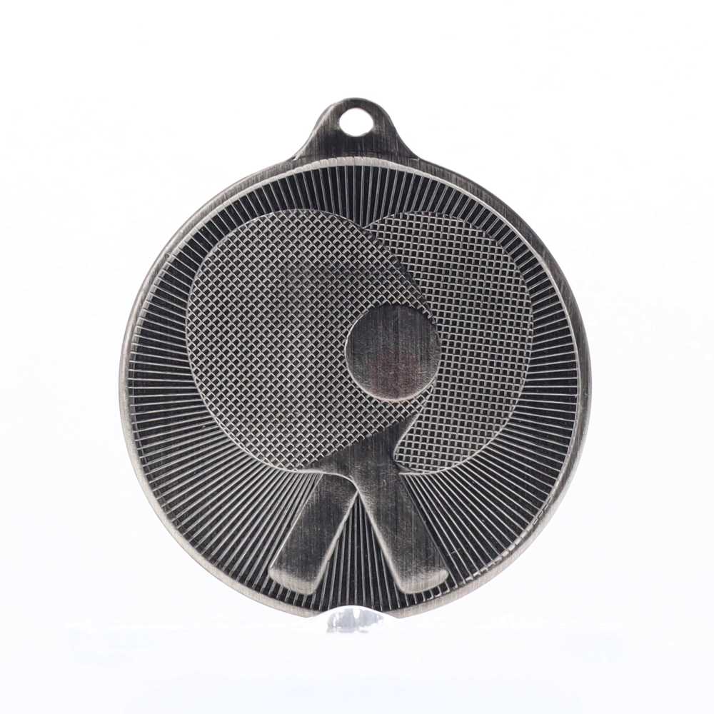 Universal Medal Silver 50mm - Table Tennis