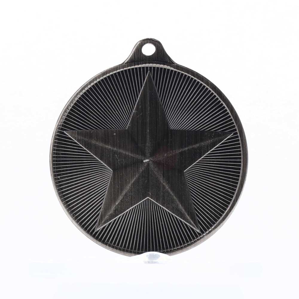 Universal Medal Silver 50mm - Star