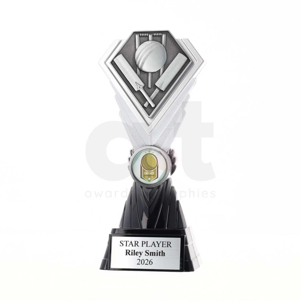 Diamond Trophy 175mm - Cricket