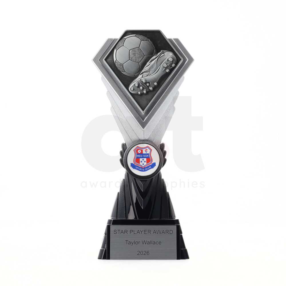 Diamond Trophy 200mm - Football