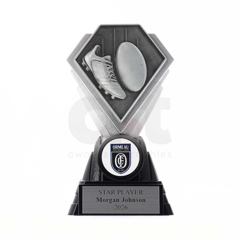 Diamond Trophy 125mm - Aussie Rules