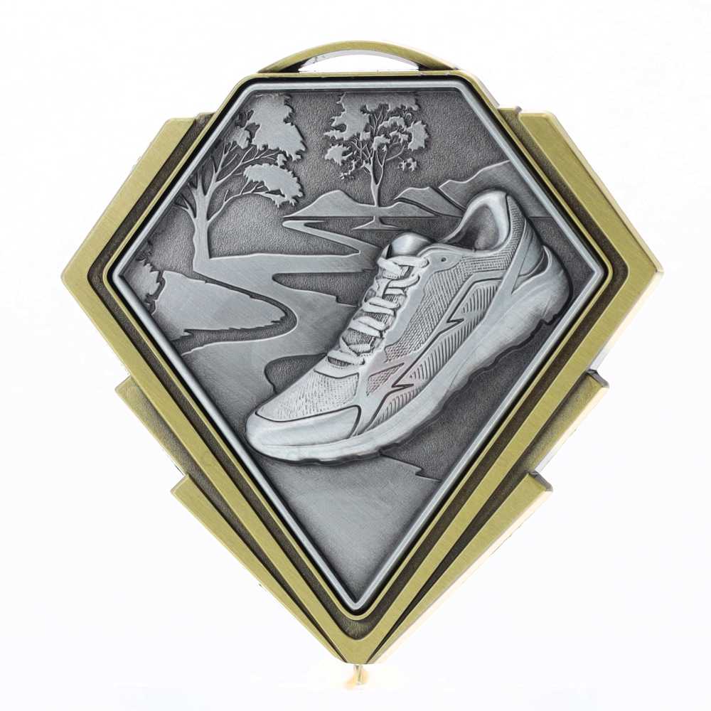 Diamond Medal Gold 80mm - Cross Country