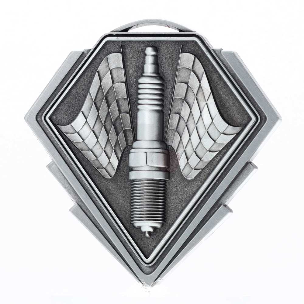 Diamond Medal Silver 80mm - Motorsport
