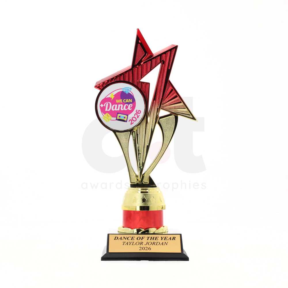Brightstar 245mm - Gold/Red