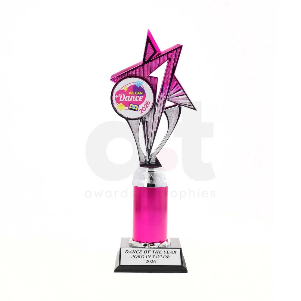 Brightstar 295mm - Silver/Pink